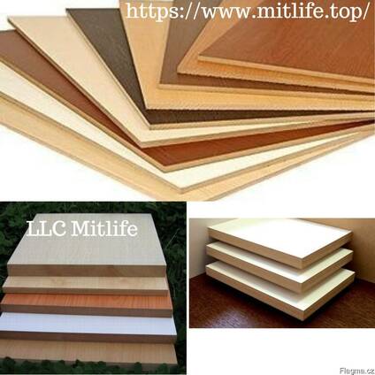 Плита МДФ ламинированный оптом MDF Mitlife LLC