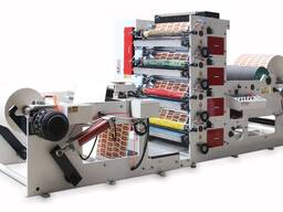 4 a 6barevné flexografické tiskové stroje od výrobce v Istanbulu