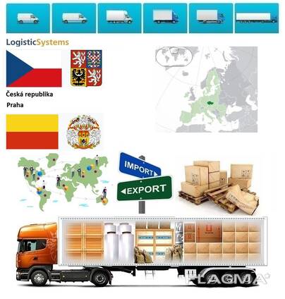 Автотранспортні вантажні перевезення з Праги в Прагу разом з Logistic Systems