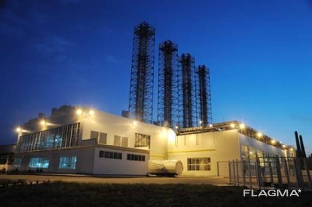 Použitá elektrárna WARTSILA 58,38 MW (Finsko) v roce 2010