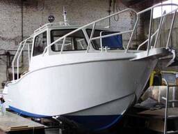 Construction of any sailing and motor boats with aluminum hulls.
