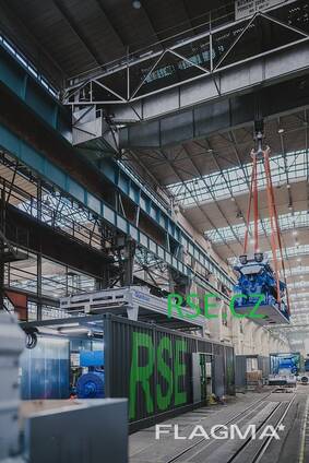 Kogenerační jednotka RSE 1380–2300 kW