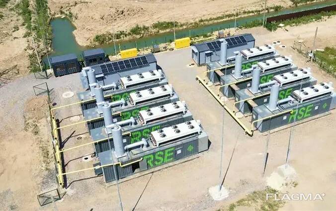 Modulární elektrárna RSE 2300 (kW), mini TPP