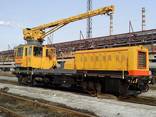 Náhradní díly pro kolejová zařízení, dieselové lokomotivy, motorové vozy, železniční jeřáb
