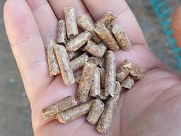 Palivové pelety z borovice 8 mm, 6 mm