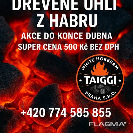 Profesionální restaurační uhlí z habru