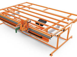 Station for drilling holes for imposts in frame WS401