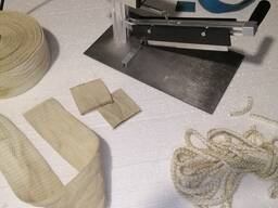 Stroj na řezání nylonových výrobků (pásy, lana, textilie) "Texs"