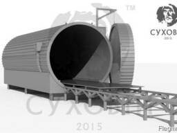 Камера для термомодификации древесины