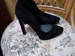 Туфли замшевые